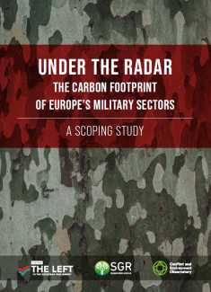 EU military carbon report cover