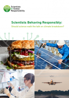 Scientists Behaving Responsibly Report Cover