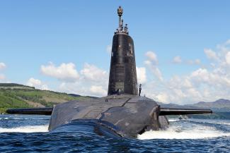 UK Trident submarine (MOD) ""